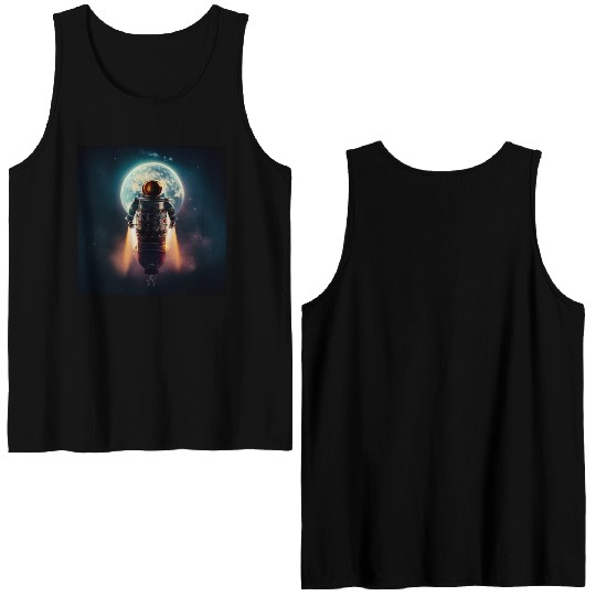 Rocketman Double Sided Tank Tops