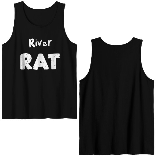 River Rat - Poker Double Sided Tank Tops