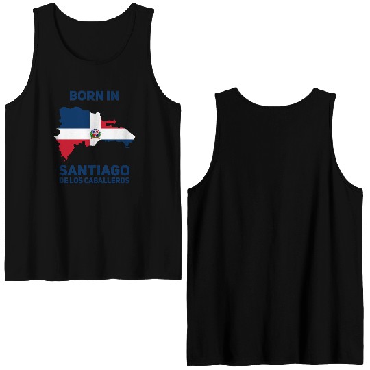 Santiago de los Caballeros Dominican Republic Double Sided Tank Tops