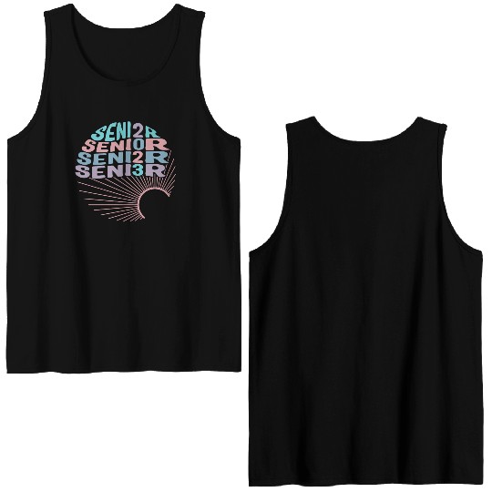 Graduation Double Sided Tank Tops, Senior Class Of 2023 Gift End