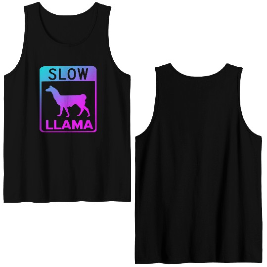 Phish Slow Llama Double Sided Tank Tops