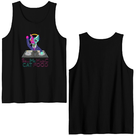 Sell me magic Cat Food Catsondrugs.com Raverslove Double Sided Tank Tops