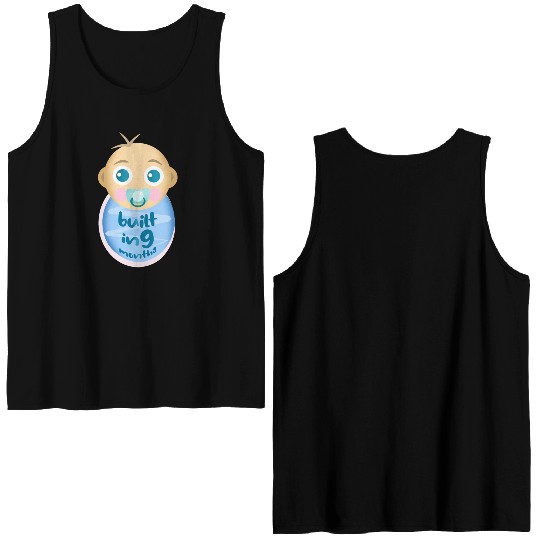 newborn baby Double Sided Tank Tops