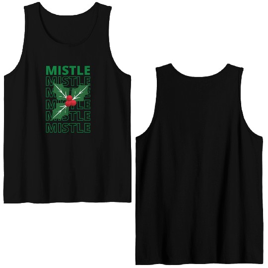 New Mistletoe Classic Double Sided Tank Tops