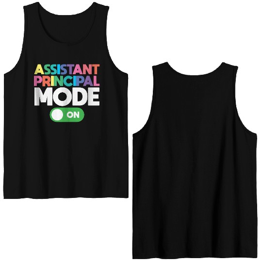 Assistant Principal Double Sided Tank Tops