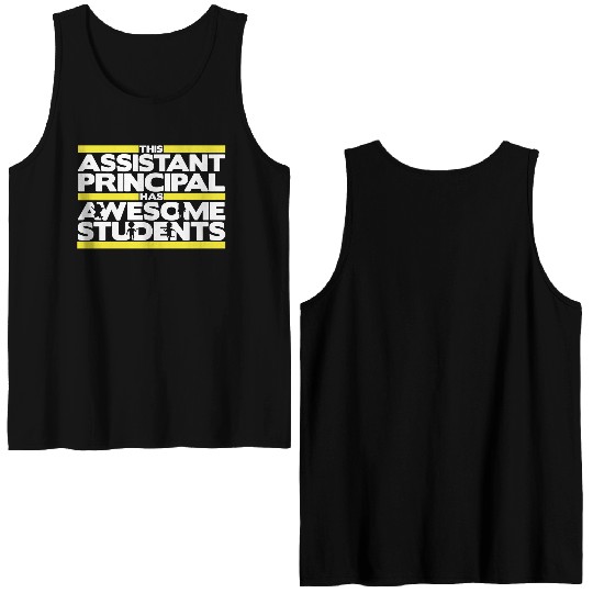 Assistant Principal Double Sided Tank Tops