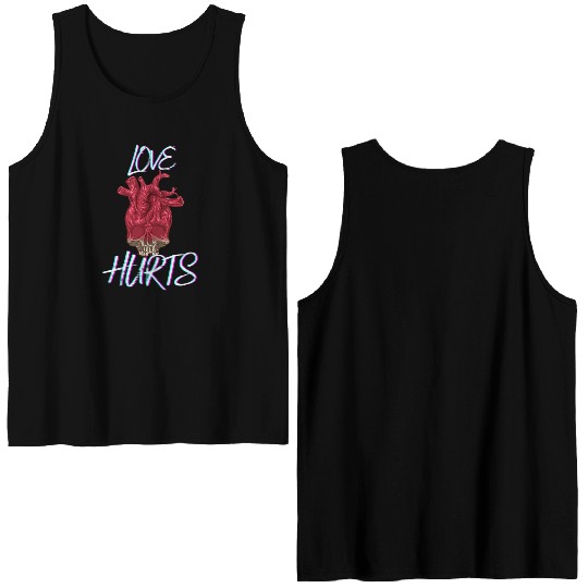 Love Hurts Double Sided Tank Tops