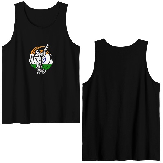 India Cricket Player Double Sided Tank Tops