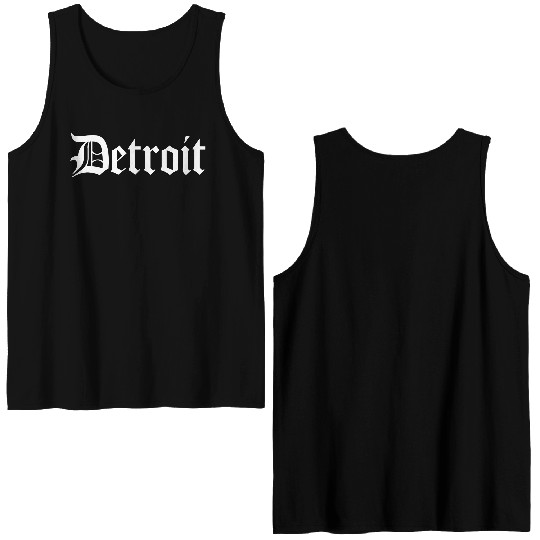 Detroit Double Sided Tank Tops