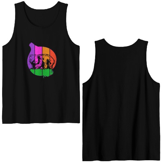 Wombat Onion - Wombat Onion Double Sided Tank Tops