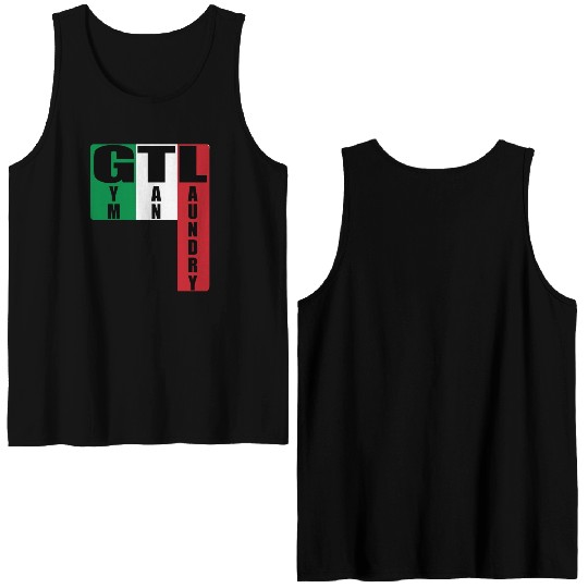Gym Tan Laundry Double Sided Tank Tops
