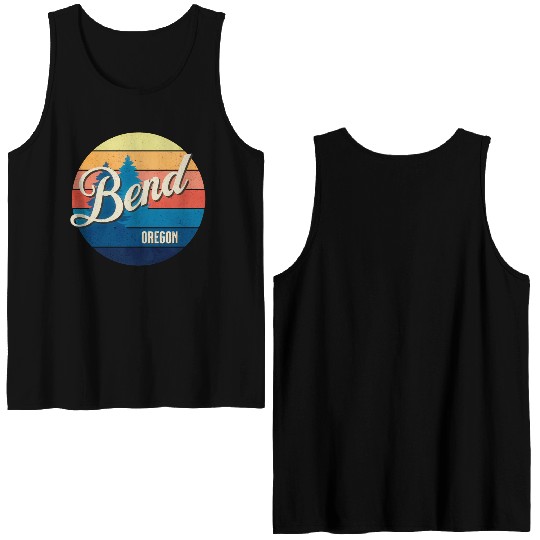 Bend - Oregon Double Sided Tank Tops