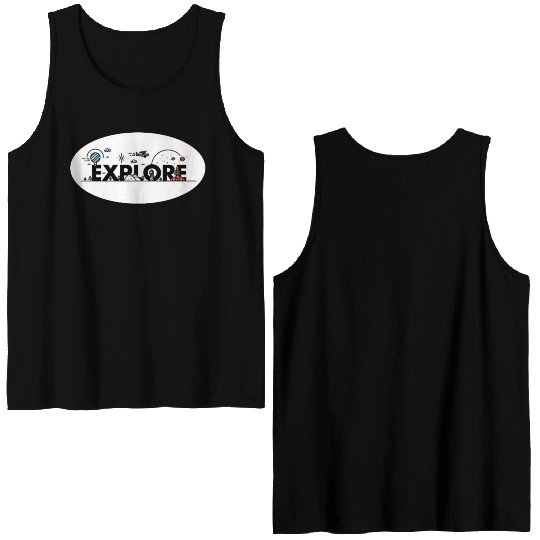 EXPLORE Double Sided Tank Tops