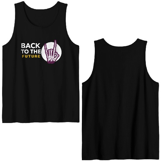Back to the future Double Sided Tank Tops