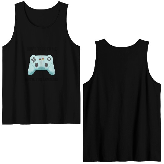 Video game fanatic Double Sided Tank Tops