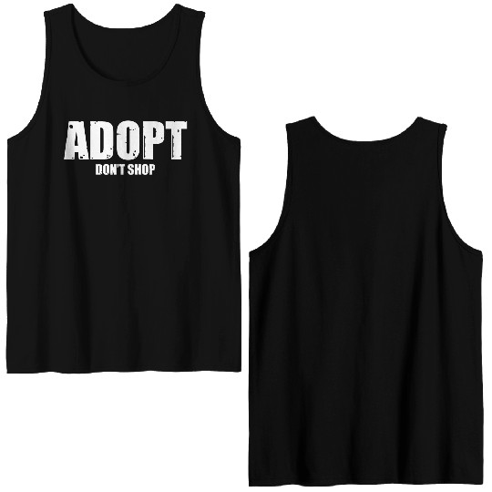 adopt dont shop Double Sided Tank Tops