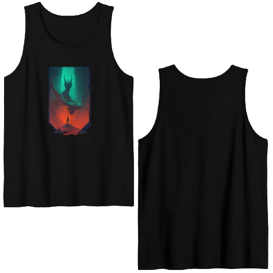 Lonely Journey Double Sided Tank Tops