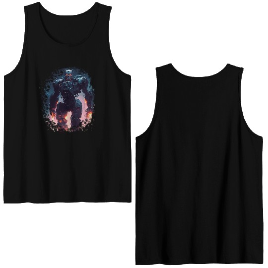 Terminator Exoskeleton Double Sided Tank Tops