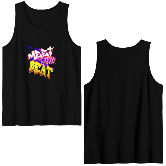 Beat hip hop bgirl Double Sided Tank Tops