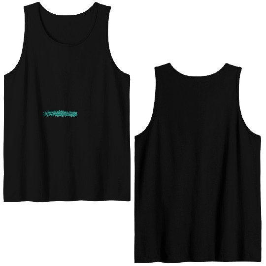 Installing Optimistic People Happiness Positive Double Sided Tank Tops