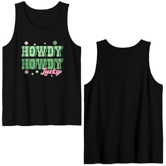 Howdy lucky Double Sided Tank Tops