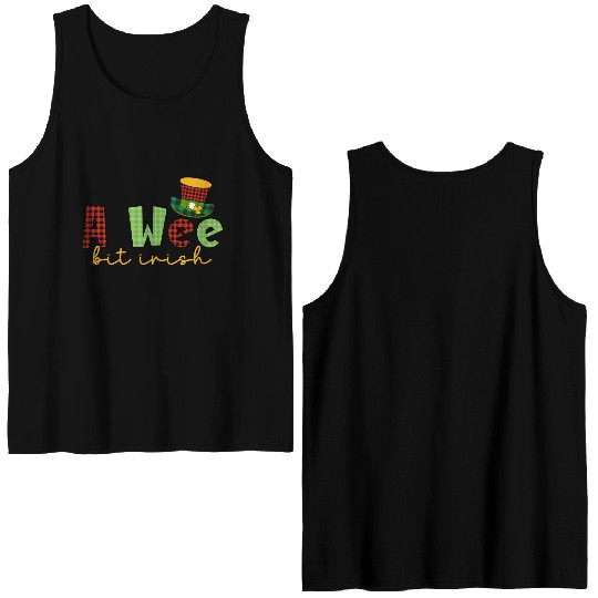 A Wee Bit Irish Sublimation Double Sided Tank Tops