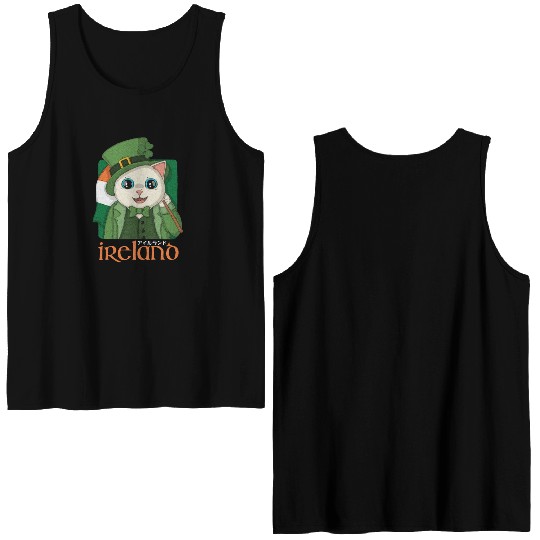 Ireland Neko Double Sided Tank Tops