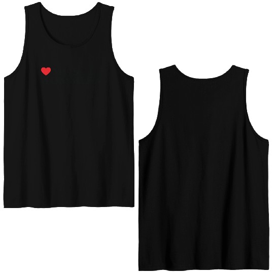 I Love Muscle Mommies, I Heart Muscle Mommies Double Sided Tank Tops