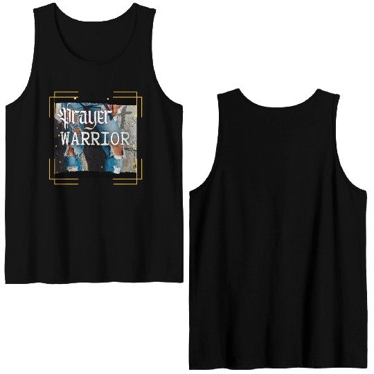 Prayer Warrior - Ripped Jeans Double Sided Tank Tops