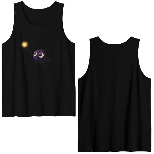 little soot sprite Double Sided Tank Tops
