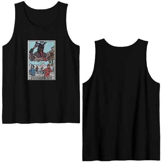 Judgement by Krampus Double Sided Tank Tops