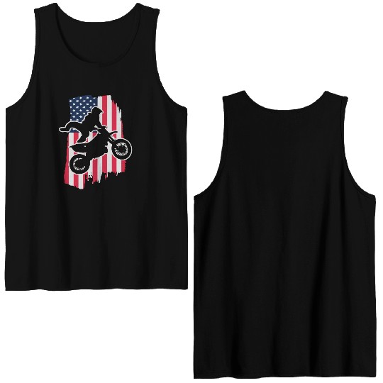 Dirt Bike USA Double Sided Tank Tops