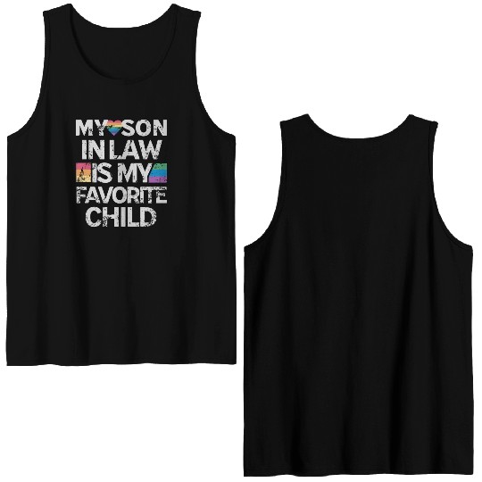 My Son In Law Is My Favorite Child Double Sided Tank Tops