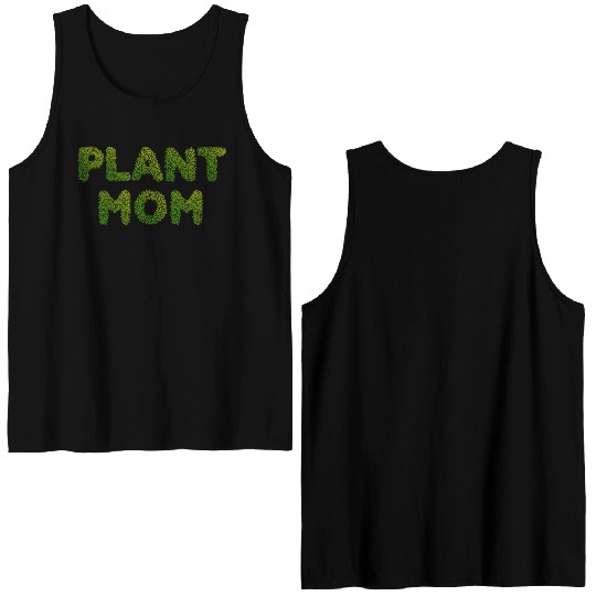 Plant Mom Double Sided Tank Tops