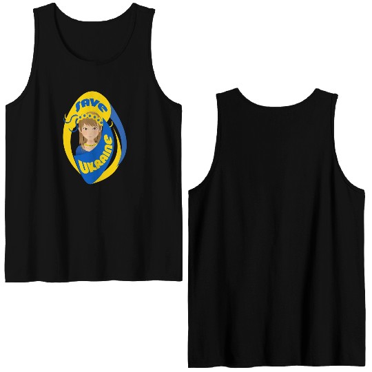 Save Ukraine 1 Double Sided Tank Tops