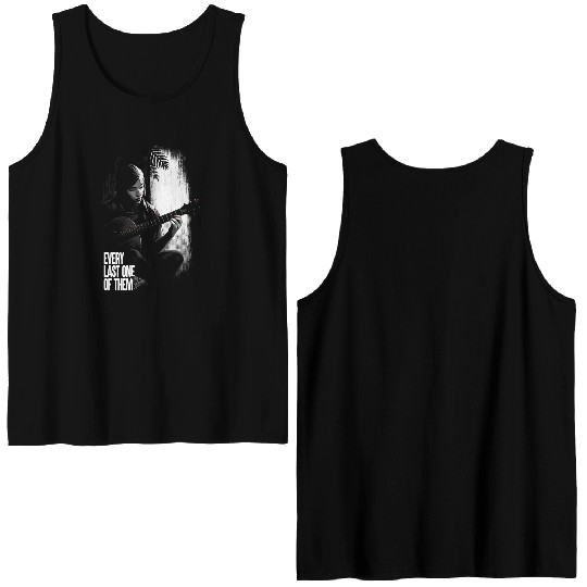 Every Last One Of Them Ellie With Guitar The Last Double Sided Tank Tops