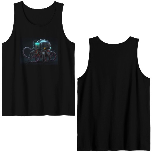 Cybernetic Ink Double Sided Tank Tops