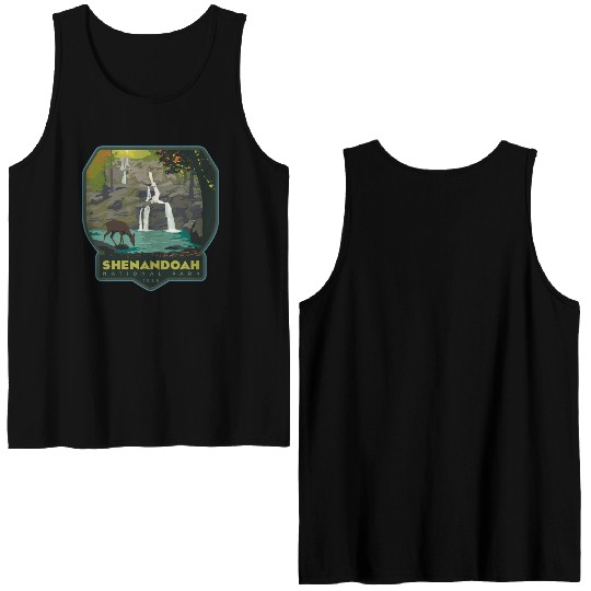 shenandoah national park Double Sided Tank Tops