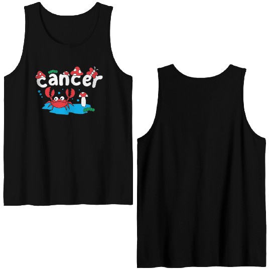 CANCER ZODIAC Double Sided Tank Tops