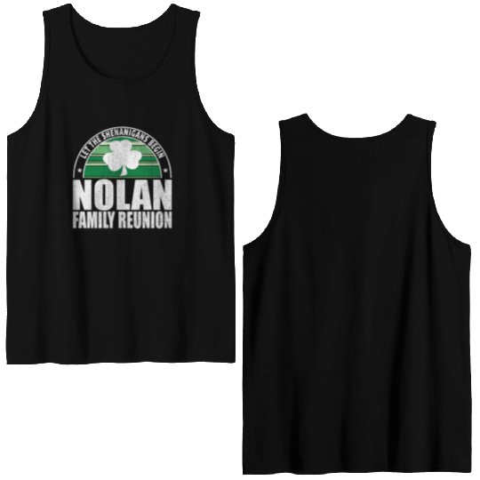 Nolan Family Reunion Irish Double Sided Tank Tops