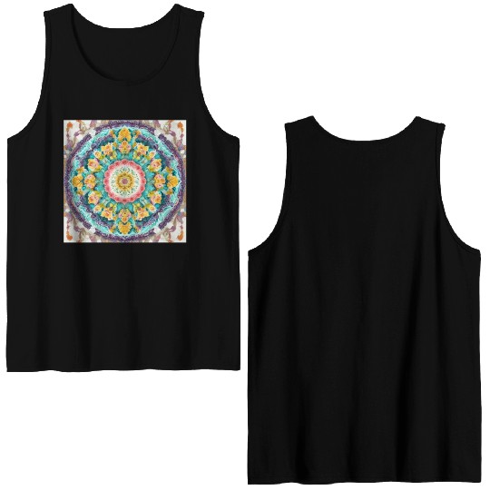 Unique Mandala V3 Double Sided Tank Tops