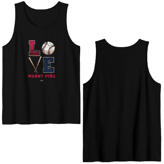 Love Ny A Ny A Atlanta Mlbpa Double Sided Tank Tops