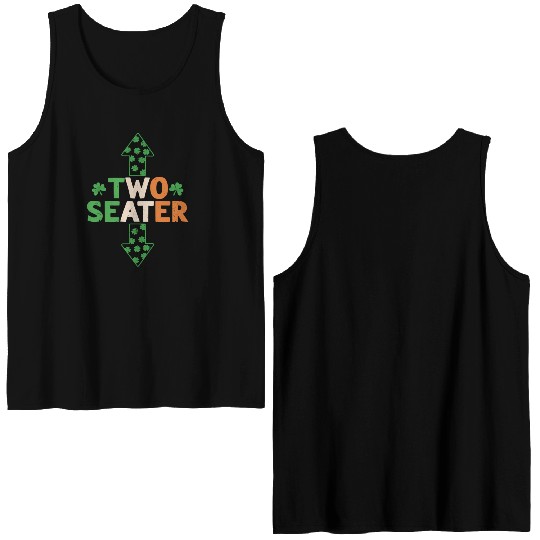 St Patric Day Two Seater St Patric Day Double Sided Tank Tops