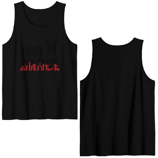 just dance Double Sided Tank Tops