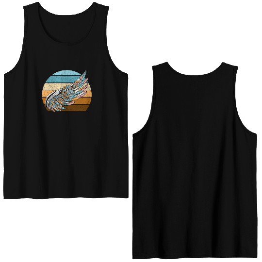 Falconry Bird Falcon Hunting Falconer Double Sided Tank Tops