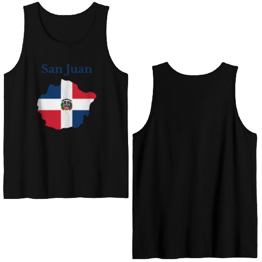 San Juan Province Dominican Republic Double Sided Tank Tops