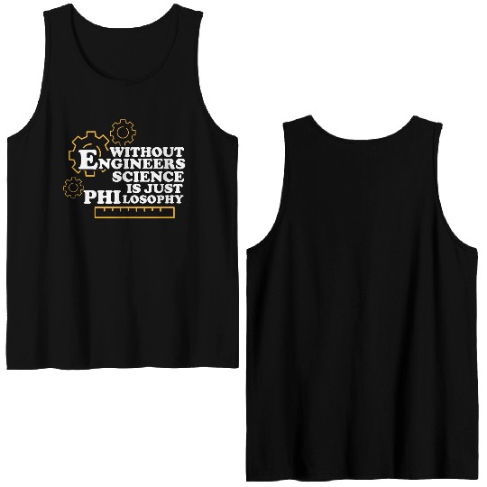 Philosophy Teacher Poetry Reading Book Science Double Sided Tank Tops
