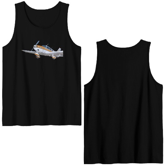 piper pa 28 cherokee Double Sided Tank Tops