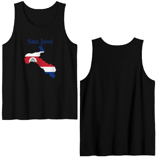 San Jose Province Costa Rica Double Sided Tank Tops