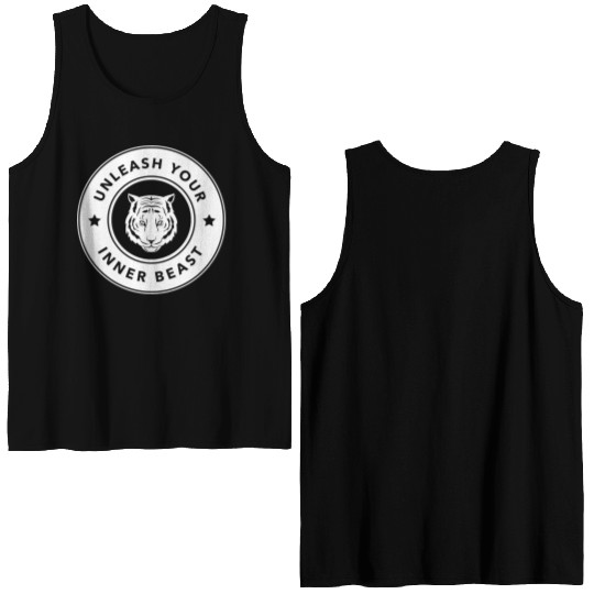 Martial Arts Unleash Your Inner Beast Double Sided Tank Tops